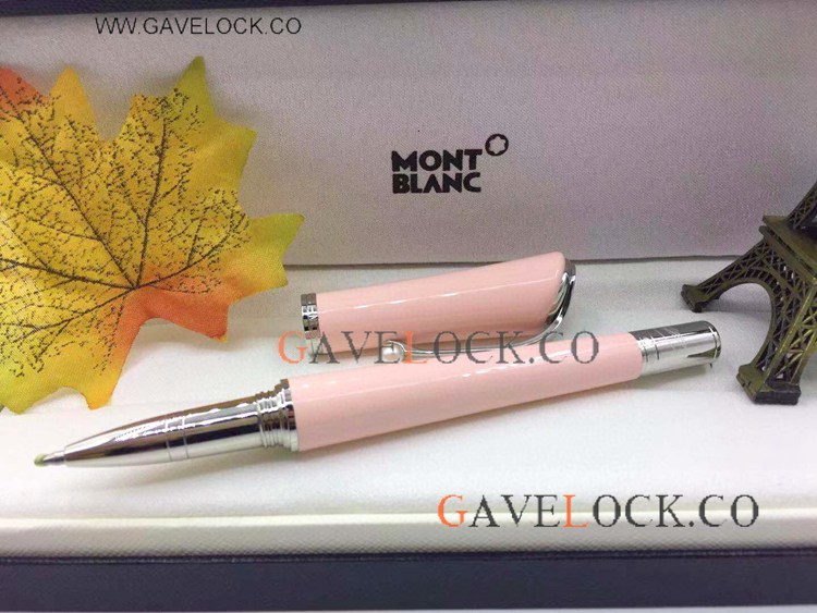 AAA Copy Marilyn Monroe Pink Rollerball Pen with Refill / Mont Blanc Fake Pen
